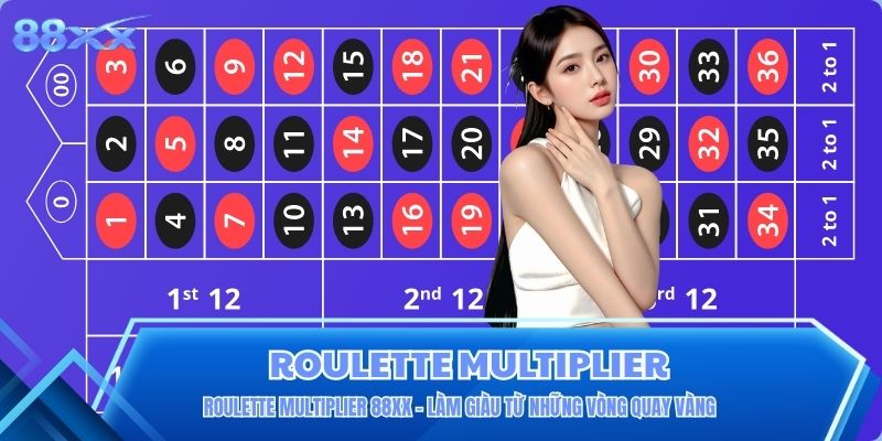 Roulette Multiplier 88XX - Làm Giàu Từ Những Vòng Quay Vàng
